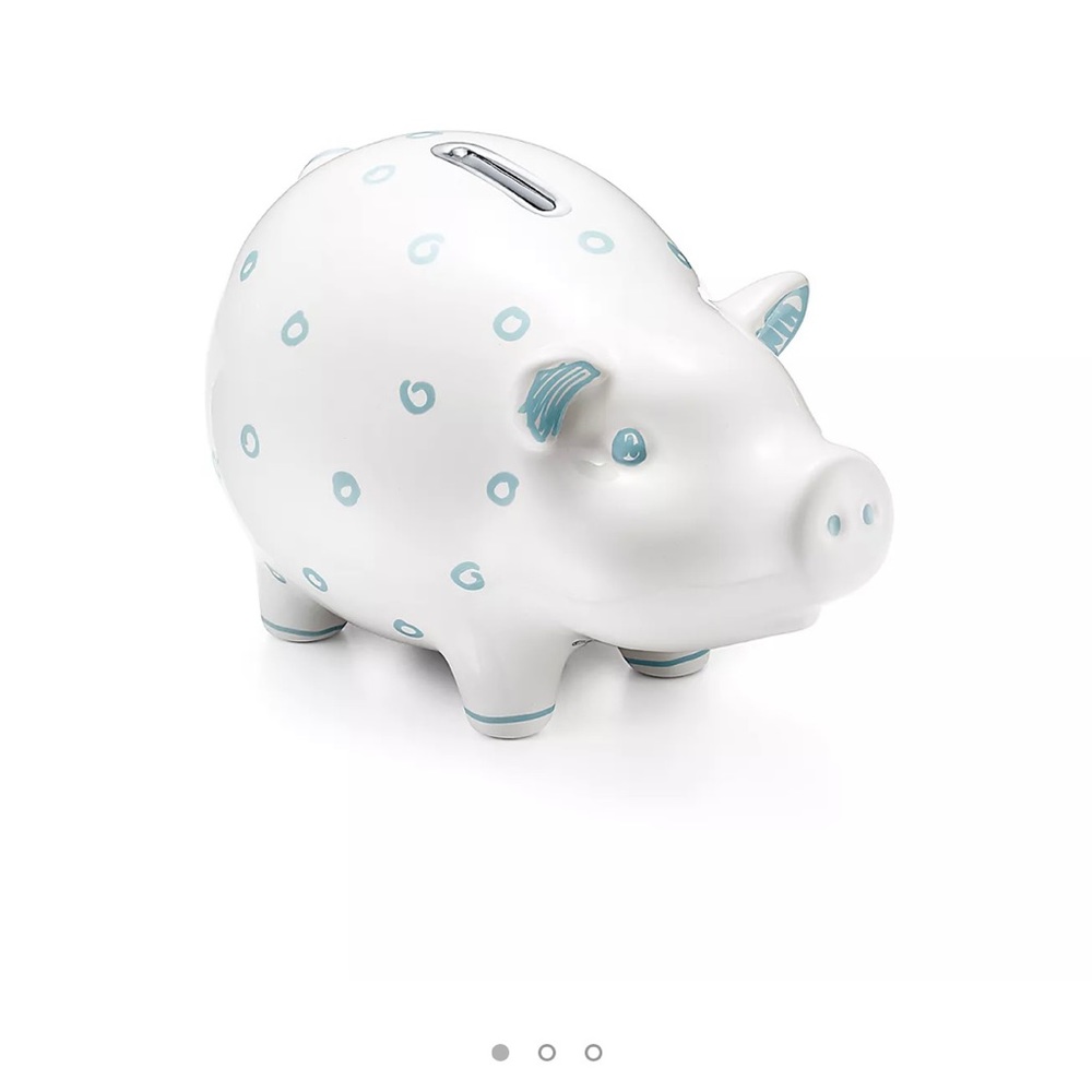 Tiffany & Co Dot Piggy Bank